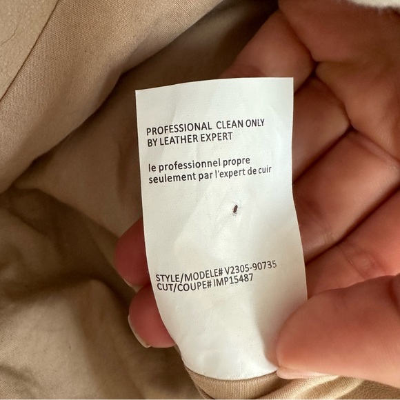 Vince Lamb Leather Asymmetrical Biker Moto Zip Ribbed Jacket (Medium) - Picture 15 of 15